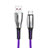 Type-C Charger USB Data Cable Charging Cord Android Universal T12 Purple