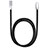 Type-C Charger USB Data Cable Charging Cord Android Universal T23 Black
