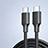 Type-C USB-C to Type-C USB-C Cable Adapter 60W H04 for Apple iPad Pro 12.9 (2022)