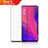 Ultra Clear Full Screen Protector Tempered Glass F02 for Oppo Find X Super Flash Edition Black