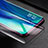 Ultra Clear Full Screen Protector Tempered Glass F02 for Oppo Reno Black