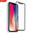 Ultra Clear Full Screen Protector Tempered Glass F03 for Apple iPhone Xs Black