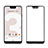 Ultra Clear Full Screen Protector Tempered Glass F03 for Google Pixel 3 XL Black