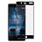 Ultra Clear Full Screen Protector Tempered Glass F03 for Nokia 8 Black