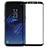 Ultra Clear Full Screen Protector Tempered Glass F12 for Samsung Galaxy S8 Black