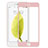 Ultra Clear Full Screen Protector Tempered Glass F18 for Apple iPhone 8 Pink