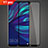 Ultra Clear Full Screen Protector Tempered Glass for Huawei Y7 (2019) Black