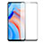 Ultra Clear Full Screen Protector Tempered Glass for Oppo Reno5 5G Black