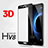 Ultra Clear Tempered Glass Screen Protector Film 3D for Huawei Honor V8 Black