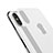 Ultra Clear Tempered Glass Screen Protector Front and Back T01 for Apple iPhone X White