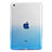 Ultra Slim Transparent Gel Gradient Soft Case for Apple iPad Mini 3 Blue