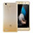 Ultra Slim Transparent Gel Gradient Soft Case for Huawei Enjoy 5S Gold