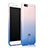 Ultra Slim Transparent Gel Gradient Soft Case for Huawei Enjoy 7 Blue