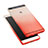 Ultra Slim Transparent Gel Gradient Soft Case for Huawei P8 Red