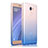 Ultra Slim Transparent Gel Gradient Soft Case for Xiaomi Redmi 4 Standard Edition Blue