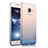 Ultra Slim Transparent Gel Gradient Soft Case T04 for Samsung Galaxy C7 Pro C7010 Blue