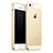 Ultra Slim Transparent Gel Soft Case for Apple iPhone SE Gold
