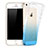 Ultra Slim Transparent Gradient Soft Case for Apple iPhone 5 Blue