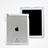 Ultra Slim Transparent Matte Finish Cover for Apple iPad 2 White