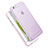 Ultra Slim Transparent Matte Finish Soft Case for Apple iPhone 6S Plus Purple