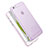 Ultra Slim Transparent Matte Finish Soft Case for Apple iPhone 6S Purple