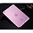 Ultra Slim Transparent TPU Soft Case for Apple iPad Mini Pink