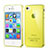 Ultra Slim Transparent TPU Soft Case for Apple iPhone 4 Yellow