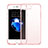 Ultra Slim Transparent TPU Soft Case for Apple iPhone 8 Plus Pink