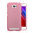 Ultra Slim Transparent TPU Soft Case for Asus Zenfone Max ZC550KL Pink
