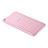 Ultra Slim Transparent TPU Soft Case for Huawei MediaPad X2 Pink