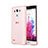 Ultra Slim Transparent TPU Soft Case for LG G3 Pink