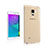 Ultra Slim Transparent TPU Soft Case for Samsung Galaxy Note Edge SM-N915F Gold