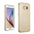 Ultra Slim Transparent TPU Soft Case for Samsung Galaxy S6 SM-G920 Gold