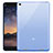 Ultra Slim Transparent TPU Soft Case for Xiaomi Mi Pad 3 Blue