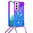 Ultra-thin Silicone Gel Gradient Soft Case Cover Y01B for Samsung Galaxy S22 Plus 5G