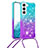 Ultra-thin Silicone Gel Gradient Soft Case Cover Y01B for Samsung Galaxy S22 Plus 5G Mixed