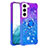 Ultra-thin Silicone Gel Gradient Soft Case Cover Y04B for Samsung Galaxy S22 5G