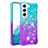 Ultra-thin Silicone Gel Gradient Soft Case Cover Y05B for Samsung Galaxy S21 Plus 5G