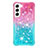 Ultra-thin Silicone Gel Gradient Soft Case Cover Y05B for Samsung Galaxy S21 Plus 5G