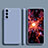 Ultra-thin Silicone Gel Soft Case 360 Degrees Cover A01 for Samsung Galaxy S21 Plus 5G Lavender Gray