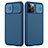 Ultra-thin Silicone Gel Soft Case 360 Degrees Cover C01 for Apple iPhone 12 Pro Max Blue