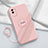 Ultra-thin Silicone Gel Soft Case 360 Degrees Cover C01 for Huawei Honor Play4 Pro 5G Pink