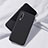 Ultra-thin Silicone Gel Soft Case 360 Degrees Cover C01 for Samsung Galaxy A70 Black