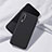 Ultra-thin Silicone Gel Soft Case 360 Degrees Cover C01 for Samsung Galaxy A90 5G Black