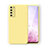 Ultra-thin Silicone Gel Soft Case 360 Degrees Cover C02 for Huawei Honor Play4 5G Yellow