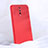 Ultra-thin Silicone Gel Soft Case 360 Degrees Cover C02 for OnePlus 8 Red