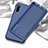 Ultra-thin Silicone Gel Soft Case 360 Degrees Cover C02 for Samsung Galaxy A70 Blue