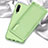 Ultra-thin Silicone Gel Soft Case 360 Degrees Cover C02 for Samsung Galaxy A90 5G Green