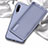 Ultra-thin Silicone Gel Soft Case 360 Degrees Cover C02 for Samsung Galaxy A90 5G Purple