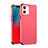 Ultra-thin Silicone Gel Soft Case 360 Degrees Cover C03 for Apple iPhone 12 Red Wine